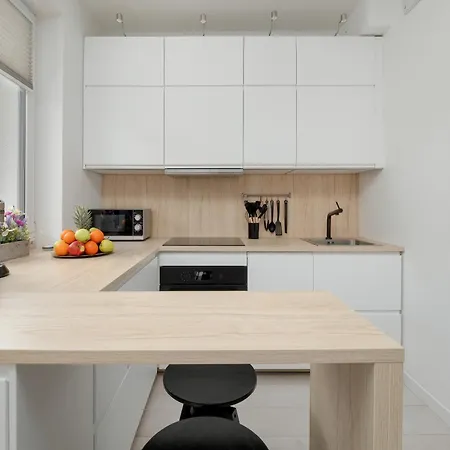 Bright With Balcony Close To The Poniatowski Park By Renters Lägenhet Łódź